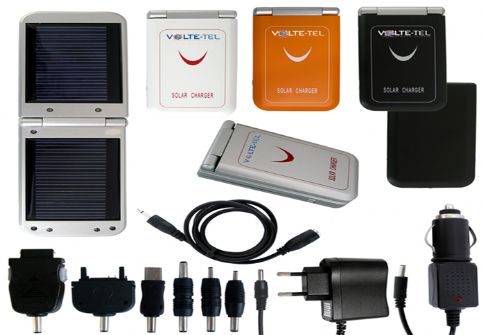 Ηλιακοί φορτιστές UNISC001 και UNISC003, από την VOLTE-TEL 